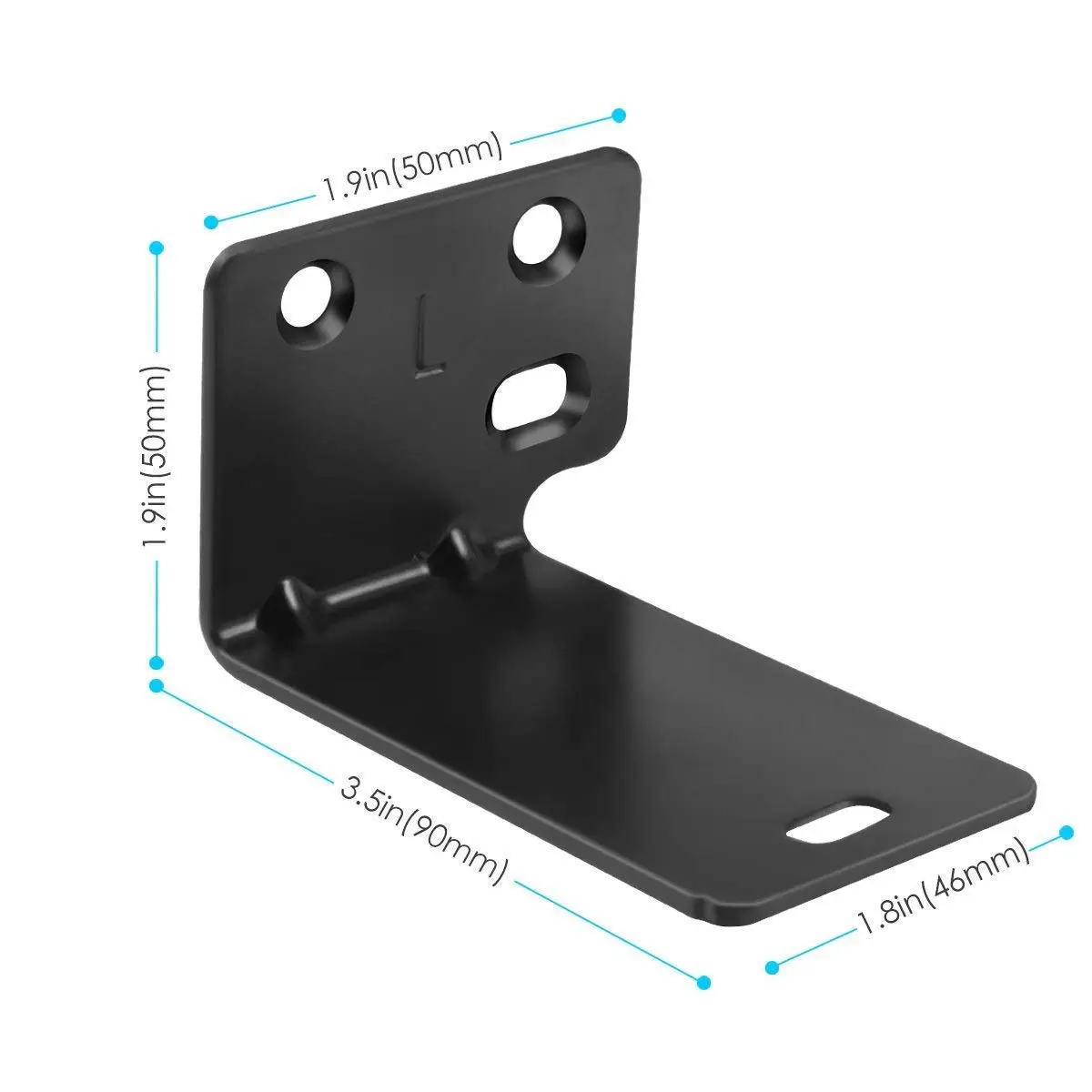 Dinghosen Soundbar Wall Mount Bracket for Samsung, Sony, LG, Vizio, Bose, JBL, TCL, Yamaha, Sonos, RCA | Stainless Steel, Black - view 5