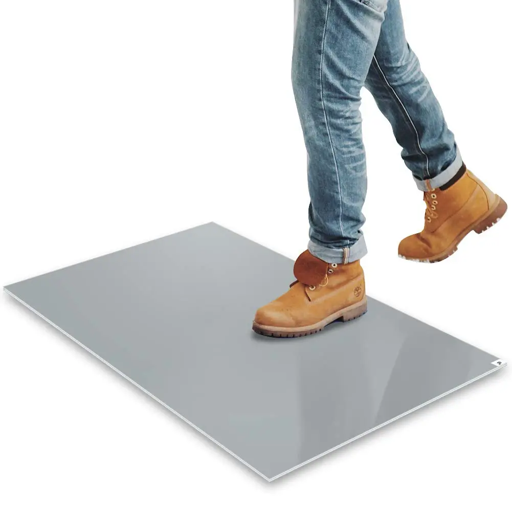 SATECH Sticky Mat 24" x 36" (6 sq ft) Grey | Cleanroom & Lab Adhesive Floor Mat - main product image