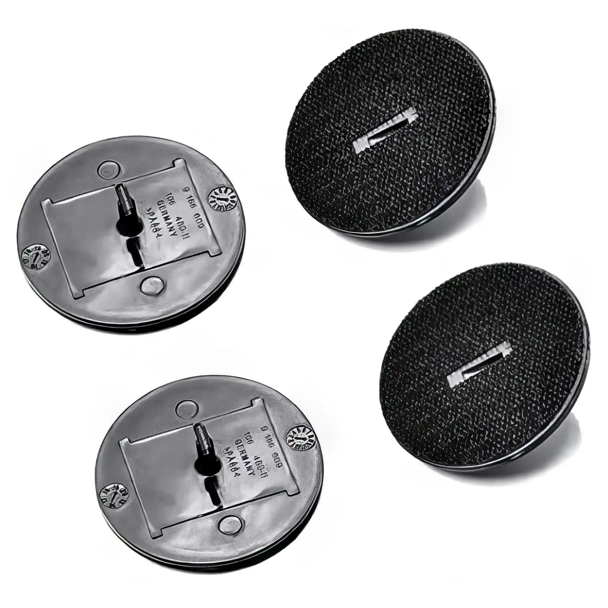 OTUAYAUTO 4PCS Floor Mat Clips with T-Hook Anchor for BMW Velour Carpet | Vehicle Specific Fit - main product image