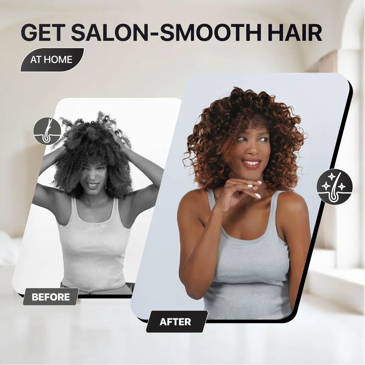 Granteva Large Hooded Hair Dryer Attachment with Headband for Curly Hair, Speeds Drying Time, Deep Conditioning At Home - view 6