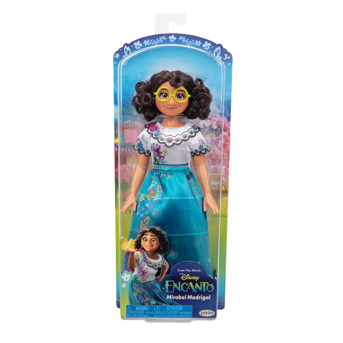 Disney Encanto Mirabel Madrigal Fashion Doll with Dress, Shoes & Glasses, 25cm (9.84 inches) | Authentic Film-Inspired Role Play Toy - view 5