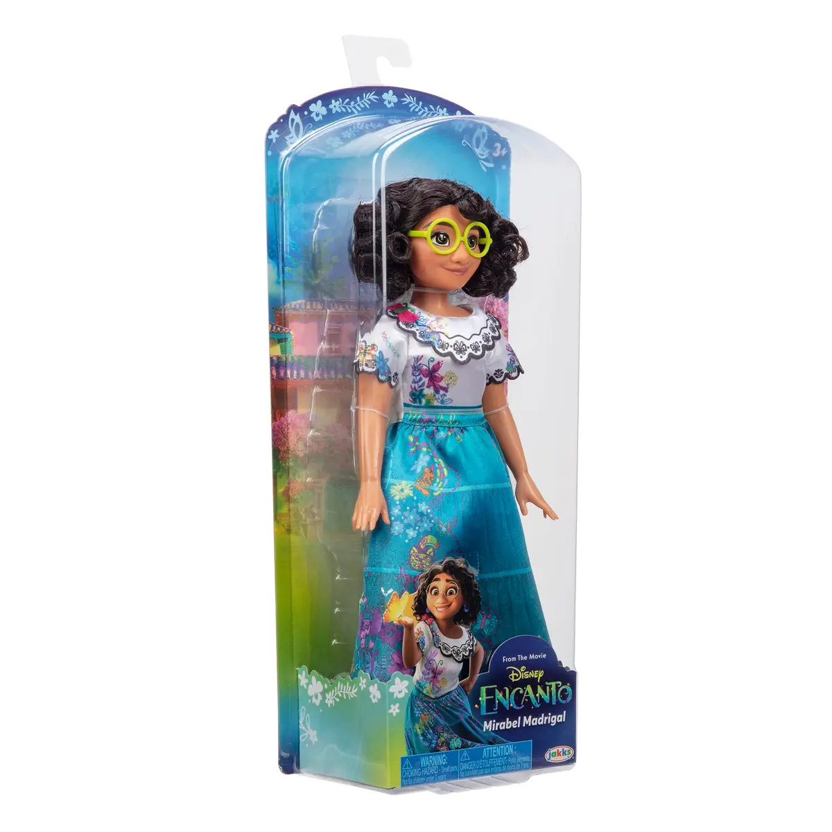 Disney Encanto Mirabel Madrigal Fashion Doll with Dress, Shoes & Glasses, 25cm (9.84 inches) | Authentic Film-Inspired Role Play Toy - view 2