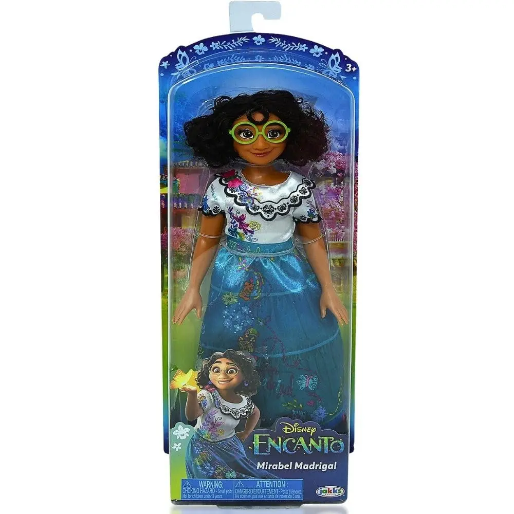 Disney Encanto Mirabel Madrigal Fashion Doll with Dress, Shoes & Glasses, 25cm (9.84 inches) | Authentic Film-Inspired Role Play Toy - view 4