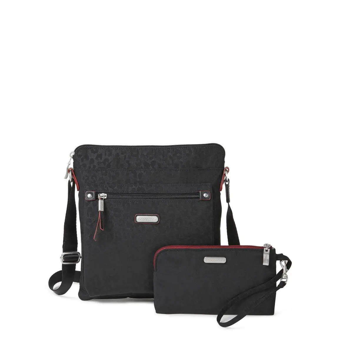 Baggallini Go Bagg with RFID Wristlet - Lightweight Travel Crossbody Bag for Women - main product image
