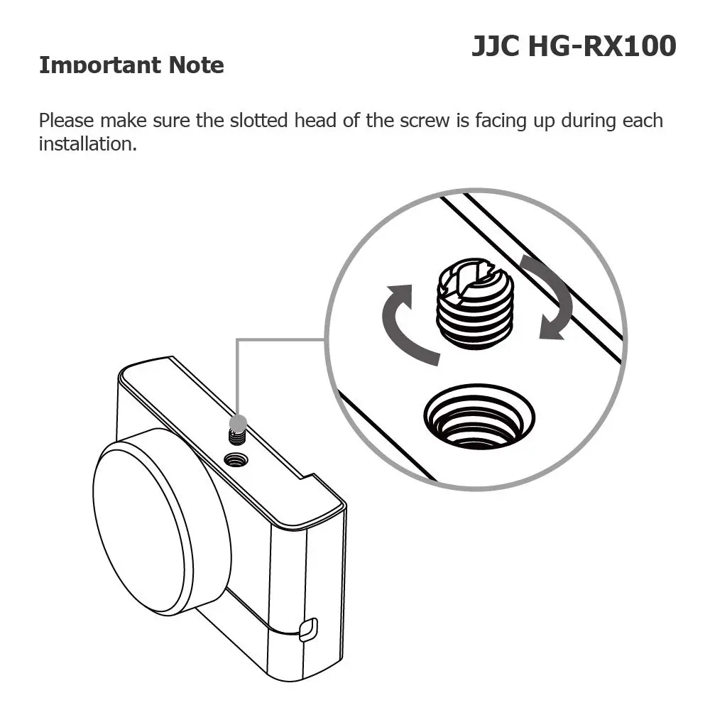 JJC Metal Hand Grip Holder Handle for Sony RX100 Series Cameras, 58g (2 oz) | Secure Grip & Easy Access - view 6