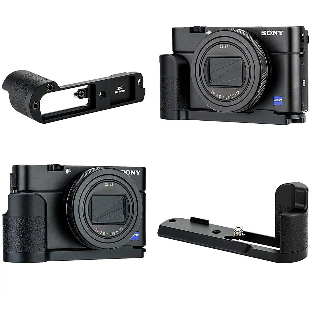 JJC Metal Hand Grip Holder Handle for Sony RX100 Series Cameras, 58g (2 oz) | Secure Grip & Easy Access - view 2