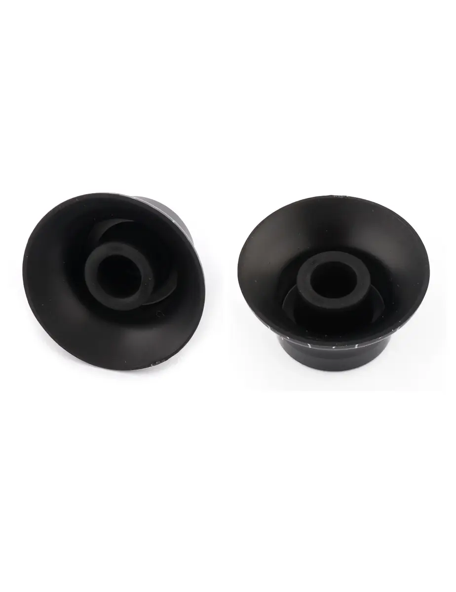 Metallor Black Top Hat Guitar Knobs for Gibson Les Paul Style Electric Guitars, 6mm Spline Shaft (4-Pack) - view 6