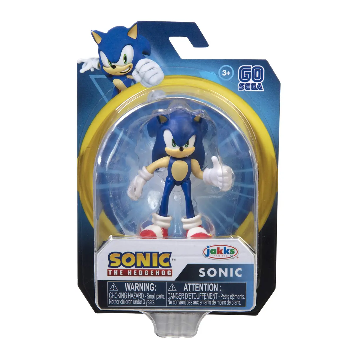 JAKKS Pacific Sonic The Hedgehog Action Figure 2.5 Inch | Articulated Collectible Toy for Kids 3+ - view 6