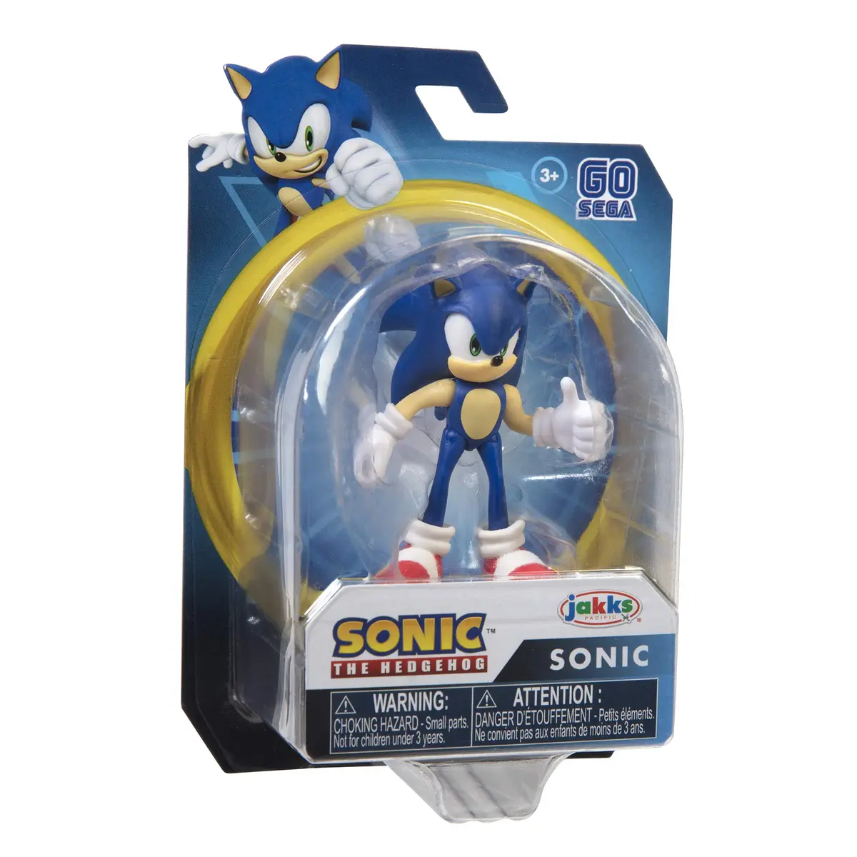 JAKKS Pacific Sonic The Hedgehog Action Figure 2.5 Inch | Articulated Collectible Toy for Kids 3+ - view 8