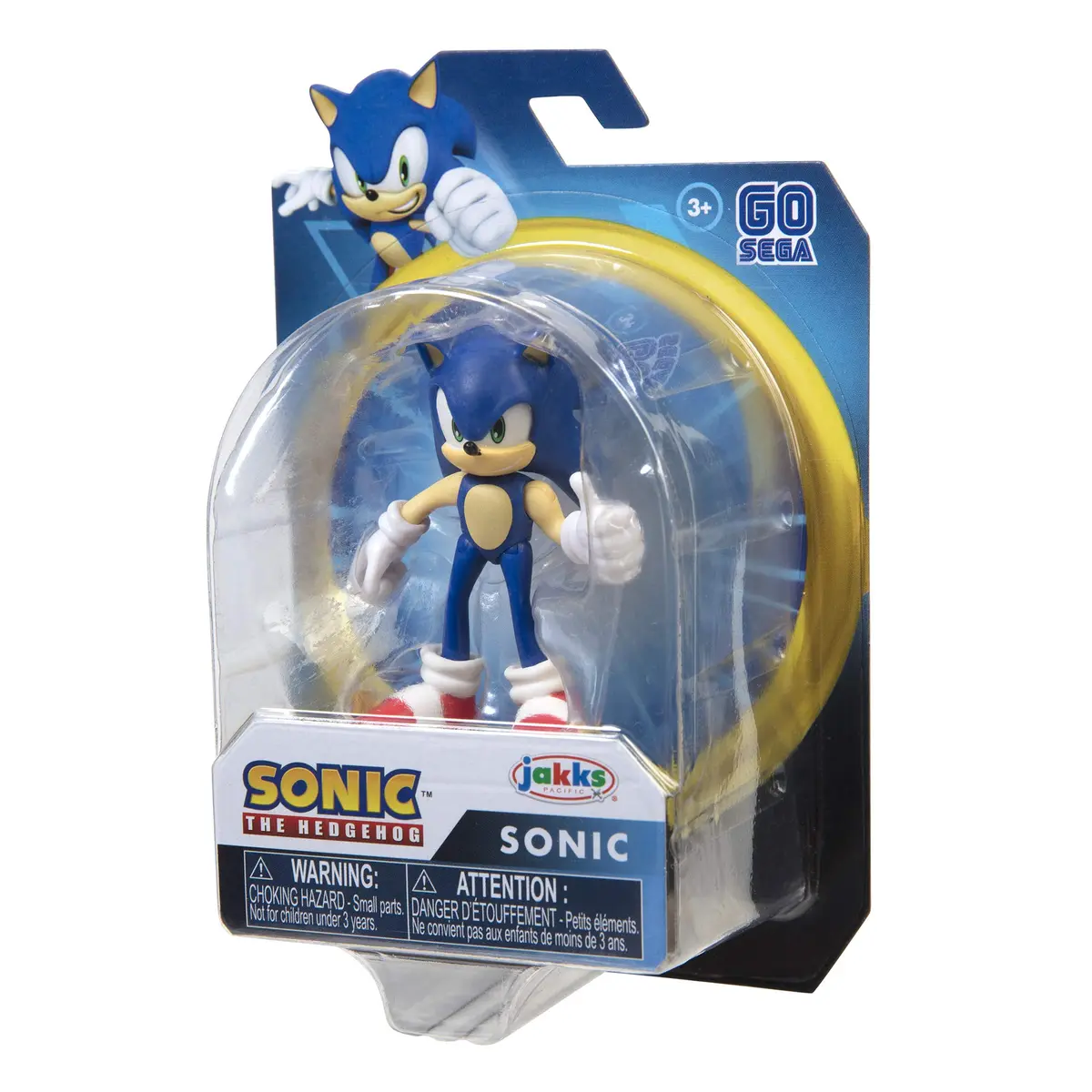 JAKKS Pacific Sonic The Hedgehog Action Figure 2.5 Inch | Articulated Collectible Toy for Kids 3+ - view 9