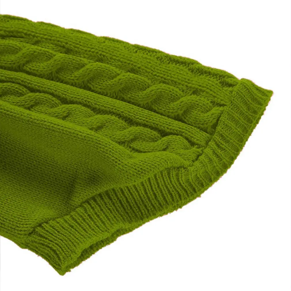 CHBORCHICEN Knitted Small Dog Sweater, Turtleneck Pullover | Warm Winter Puppy Clothes for Small Breeds - view 8