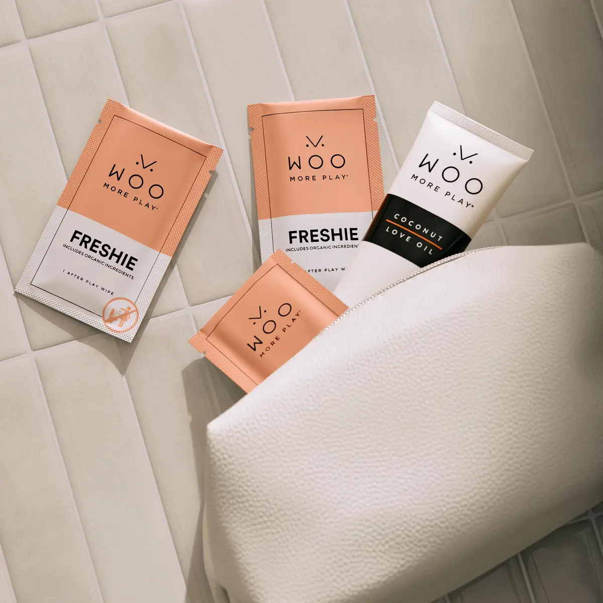 Woo More Play Freshies 10 ct | Organic & pH-Balanced Intimate Wipes for Women & Men - view 6