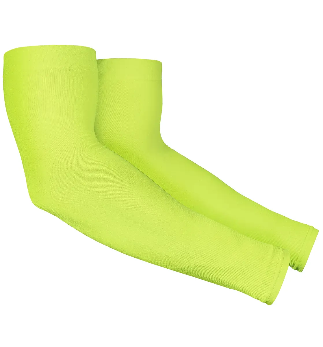 Tough Outdoors UV Arm Sleeves for Men & Women - Sun Protection Cooling Compression (2-Pack, Yellow) - main product image