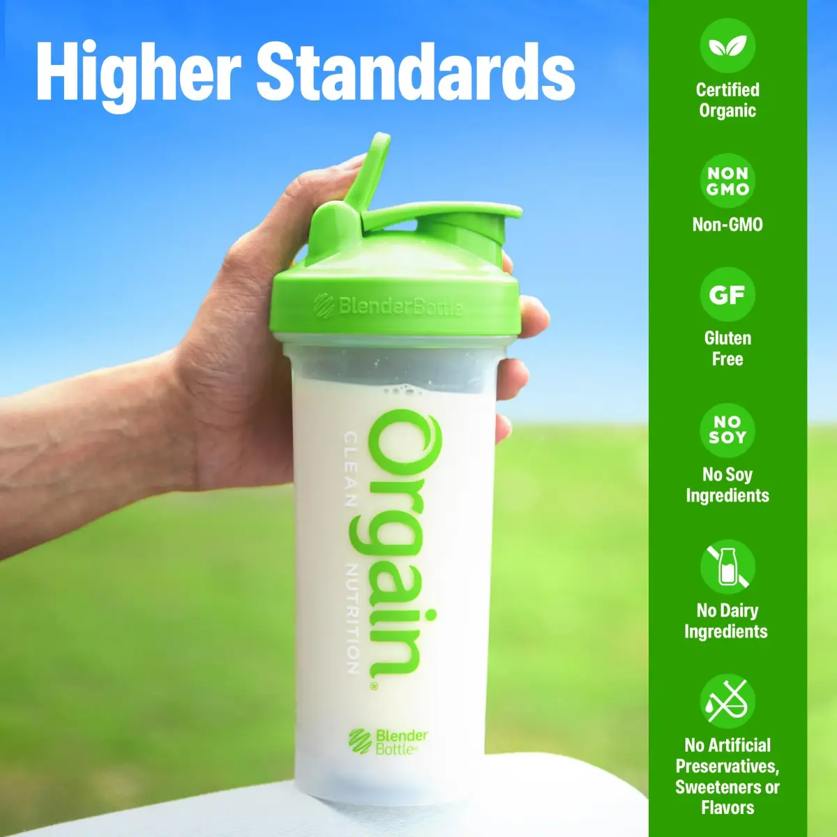 Orgain Organic Vegan Protein Powder Vanilla Bean 162g (5.7 oz) | 21g Protein Per Serving - view 4