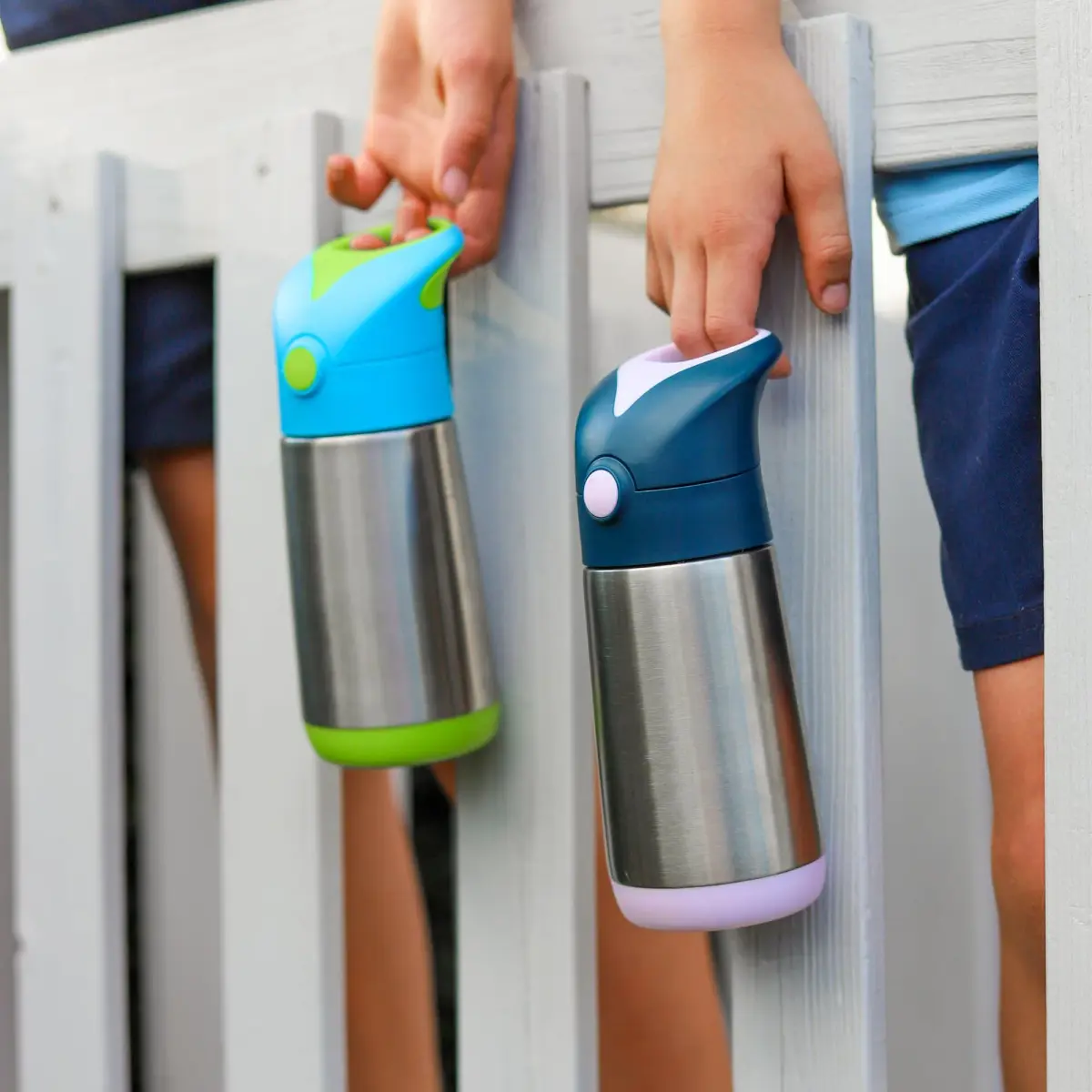 b.box Insulated Water Bottle for Kids, 355ml (12 oz) Passion Splash | Keeps Drinks Cold Up to 8 Hours - view 6