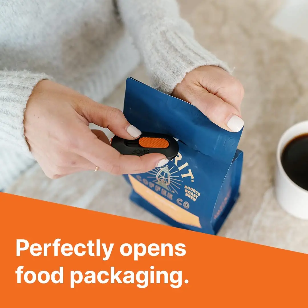 Slice Mini Box Cutter, Manual Retracting, Safe Ceramic Blade, Keychain Opener (1 Pack) | Lasts 11x Longer Than Metal - view 3
