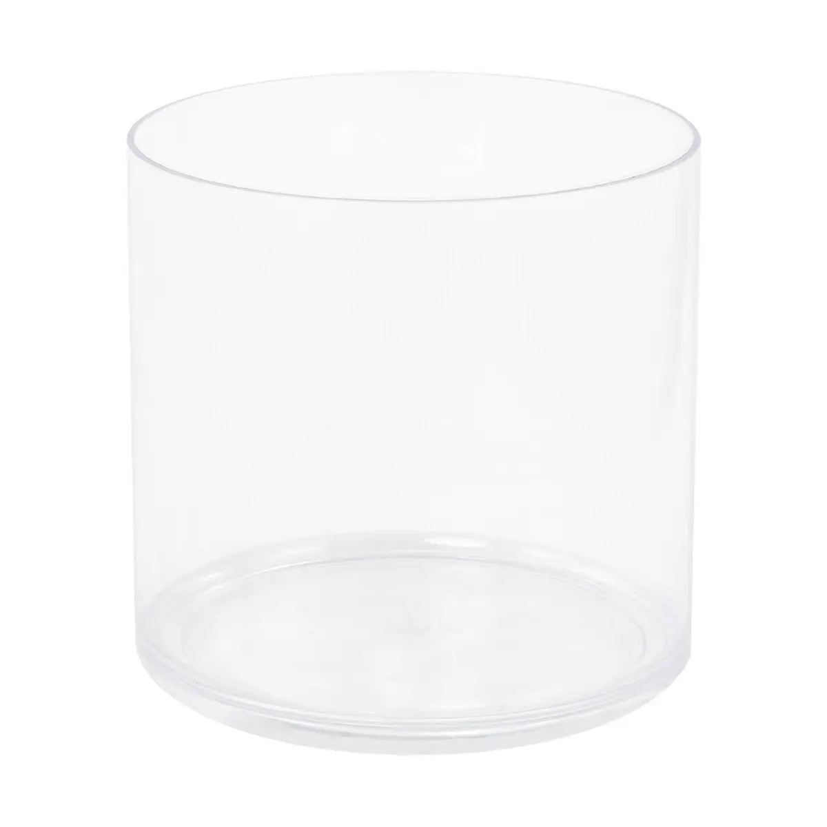 Royal Imports Acrylic Cylinder Vase 4"x4" | Modern Flower Display (70-120 chars) - main product image