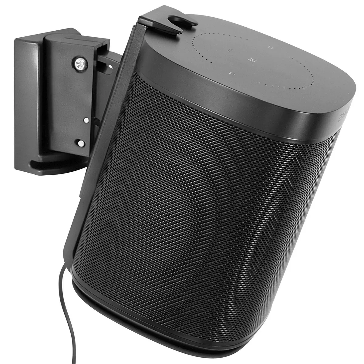 Mount-It! Adjustable Speaker Wall Mount for SONOS One, One SL & Play:1 | Space-Saving, Tilt & Swivel, Durable - main product image