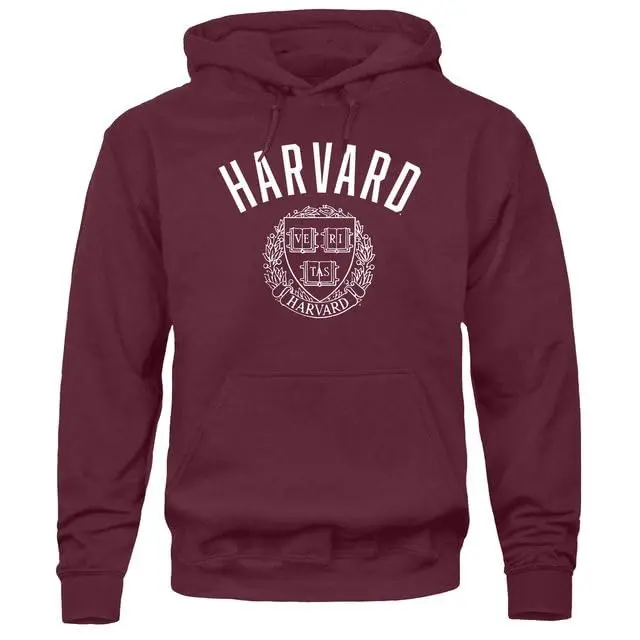 Barnesmith Harvard University Sweatshirt, Heritage, Crimson, Small | NCAA Licensed Collegiate Hoodie - main product image