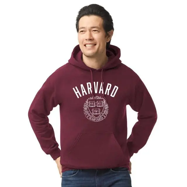 Barnesmith Harvard University Sweatshirt, Heritage, Crimson, Small | NCAA Licensed Collegiate Hoodie - view 4