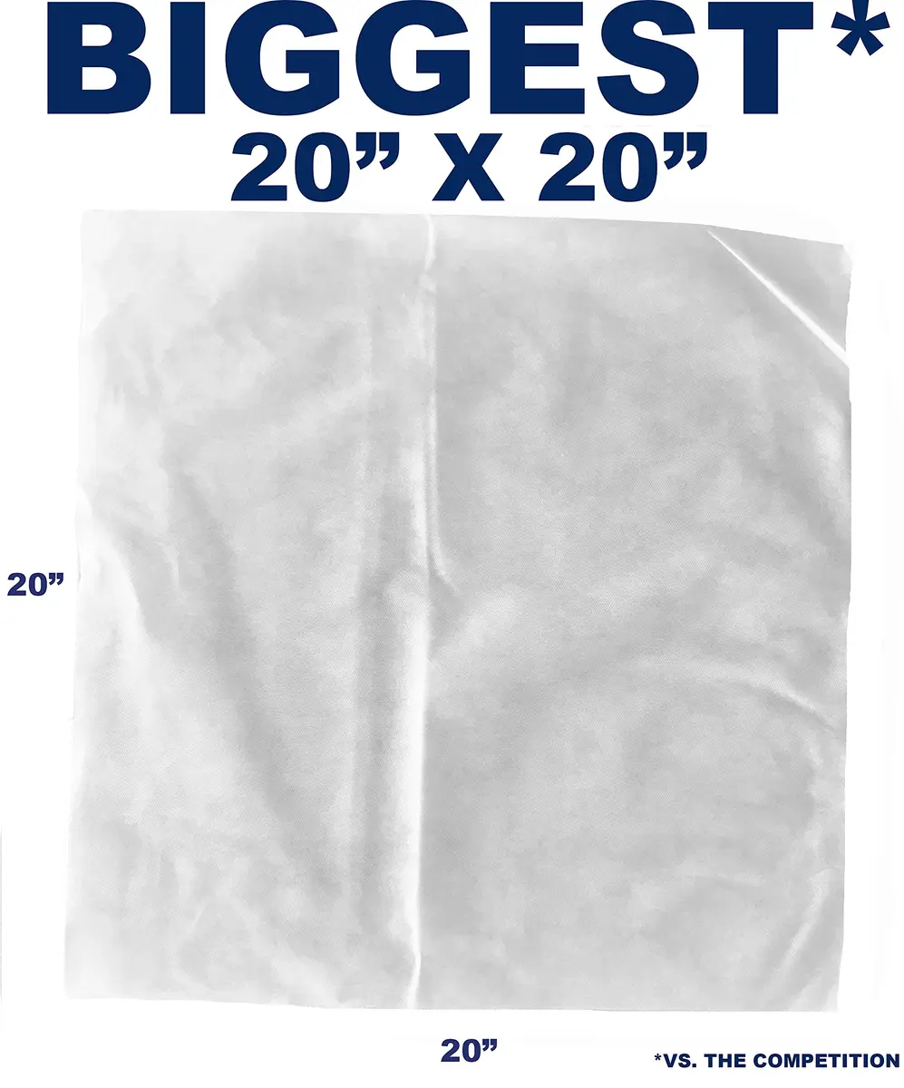 TezPak Commercial Cold Brew Coffee Filters 20" x 20" | Seamless, Thick, 50-Pack for 5-Gallon Systems - view 4