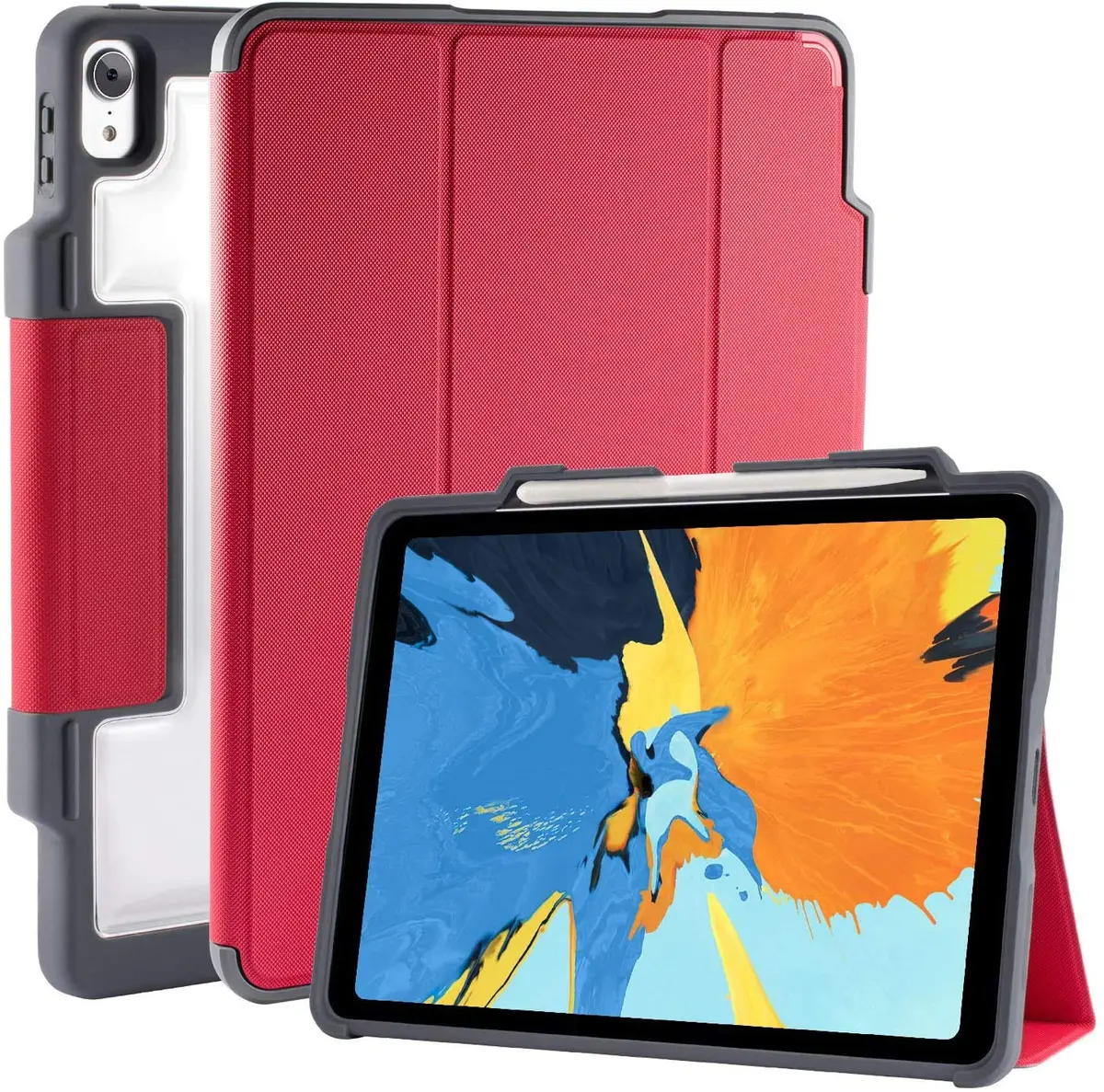 STM Dux Plus Rugged Case for Apple iPad Pro 12.9 2018 | Military Drop Test Certified - main product image