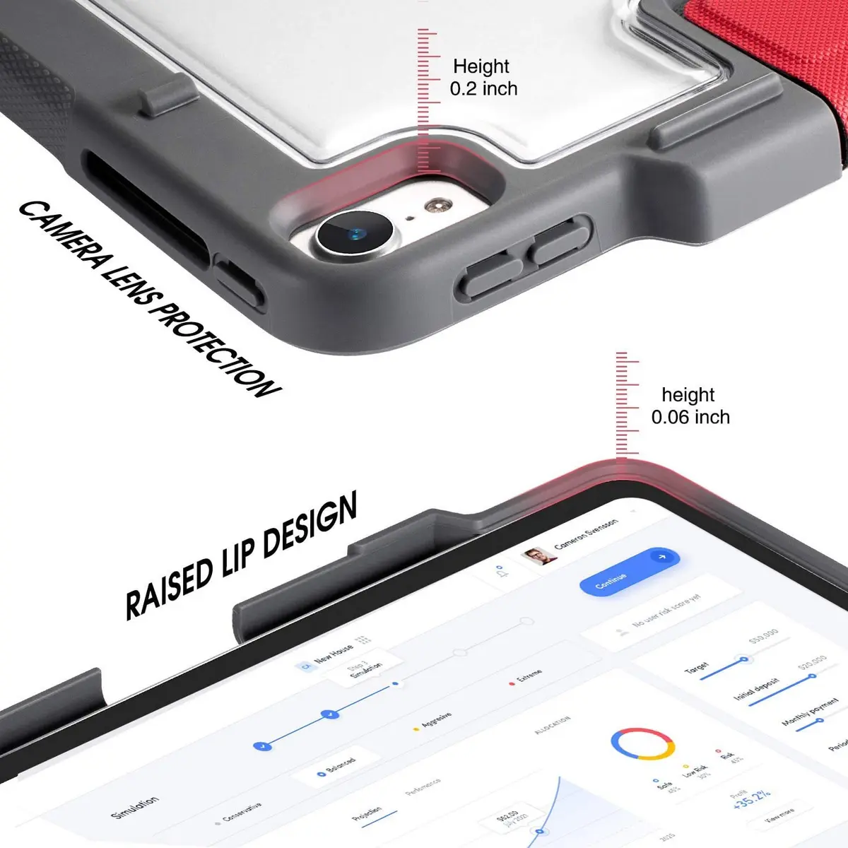 STM Dux Plus Rugged Case for Apple iPad Pro 12.9 2018 | Military Drop Test Certified - view 2