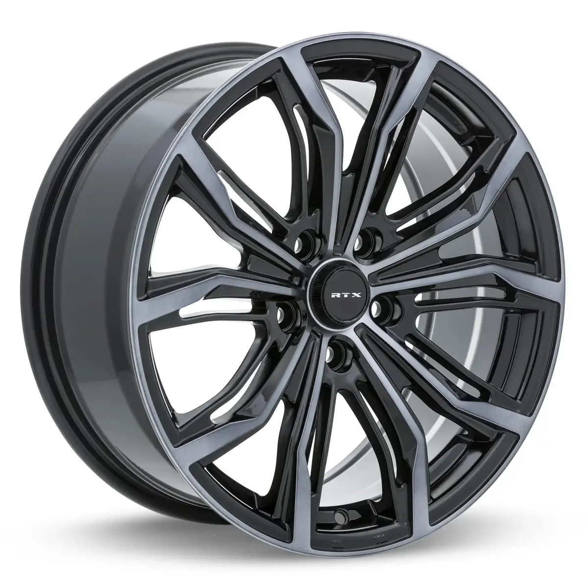 RTX Alloy Wheel Black Widow 18x8 5x120 ET35 CB74.1 | 18 inch Aluminum Wheel for Cars - main product image