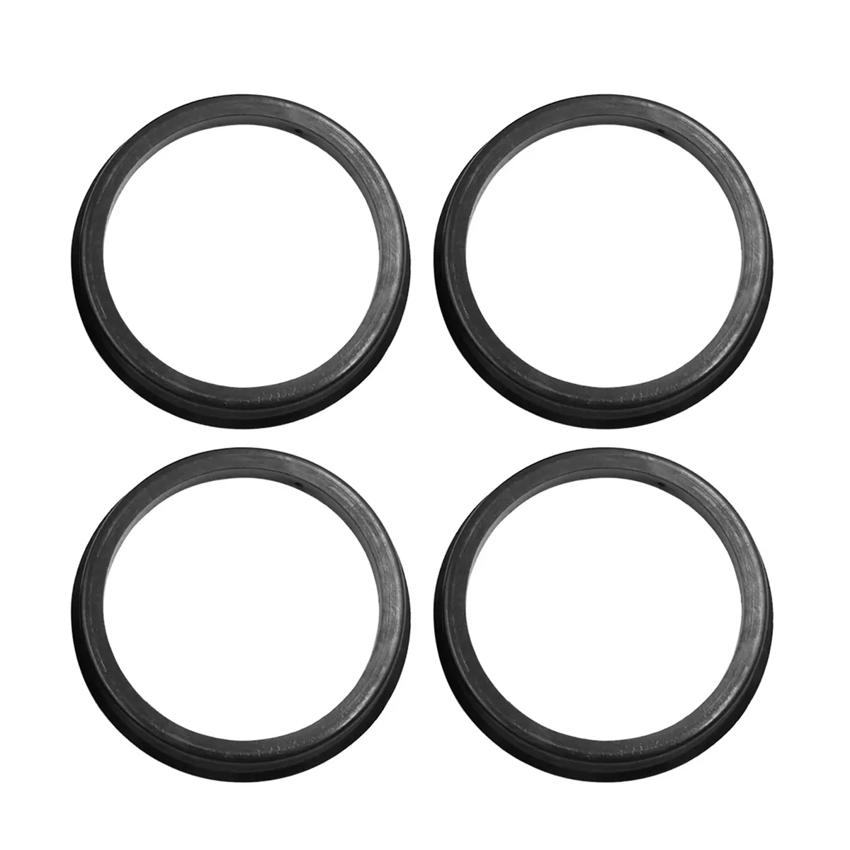 X AUTOHAUX Plastic Hub Centric Rings 57.1mm ID to 66.6mm OD | Eliminate Steering Vibrations - view 3
