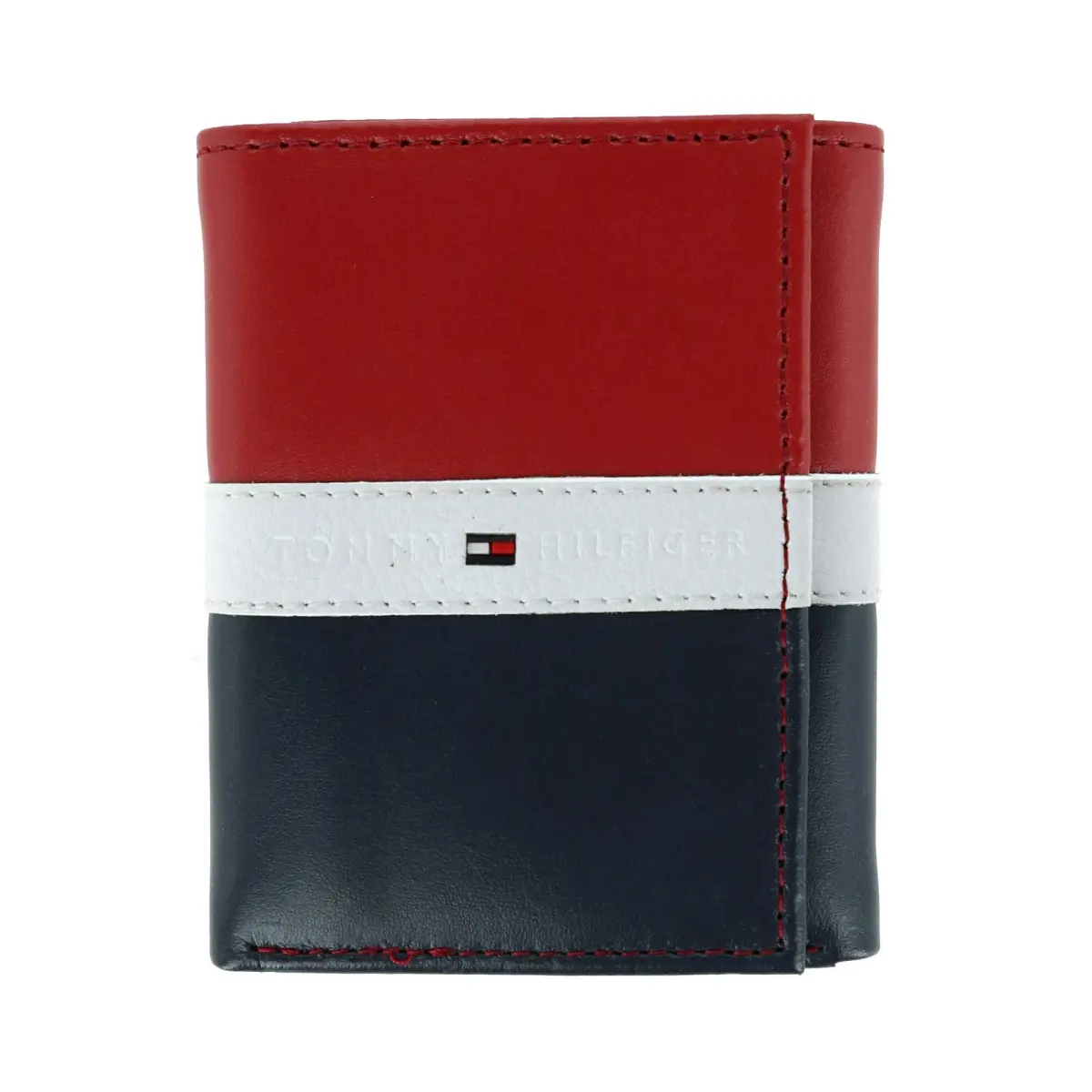 Tommy Hilfiger Trifold Leather Wallet with RFID Blocking | 10.8 cm (4.25 in) - main product image