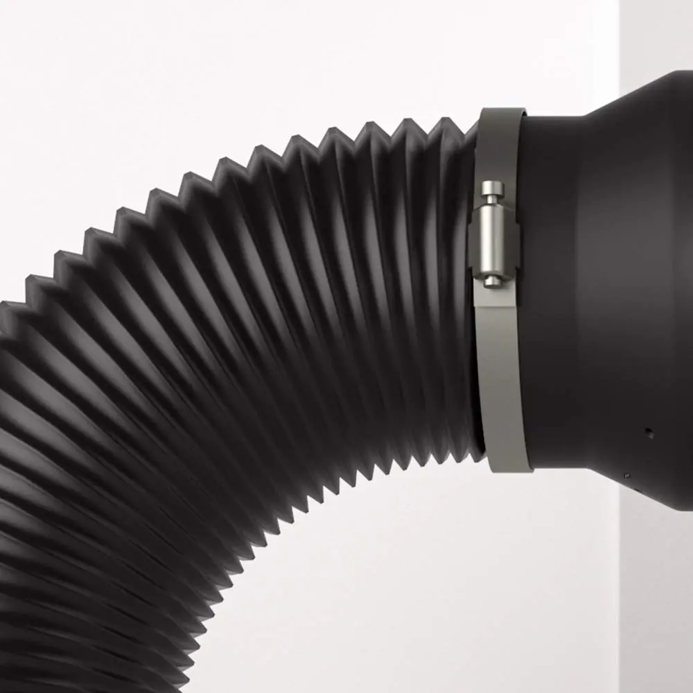 AC Infinity Stainless Steel Duct Clamps 6" | Heavy-Duty Inline Fan Connectors - view 4