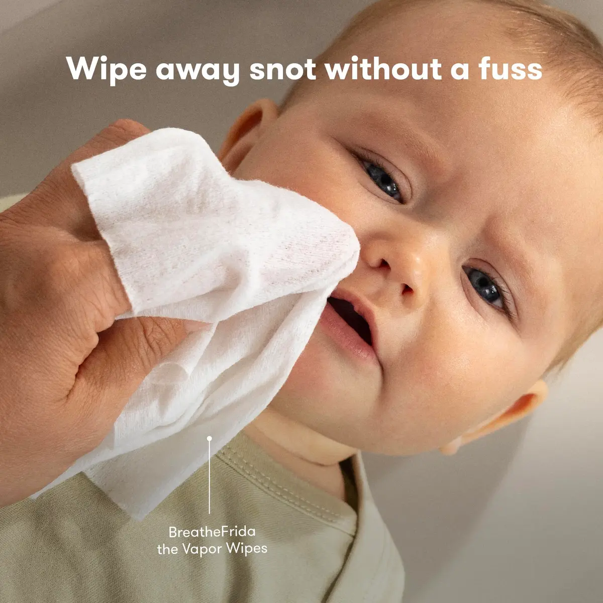 Frida Baby Breathe Easy Kit, 3-Piece Sick Day Essentials Set with Vapor Wipes, Rub & Drops | Natural Congestion Relief for Infants - view 4
