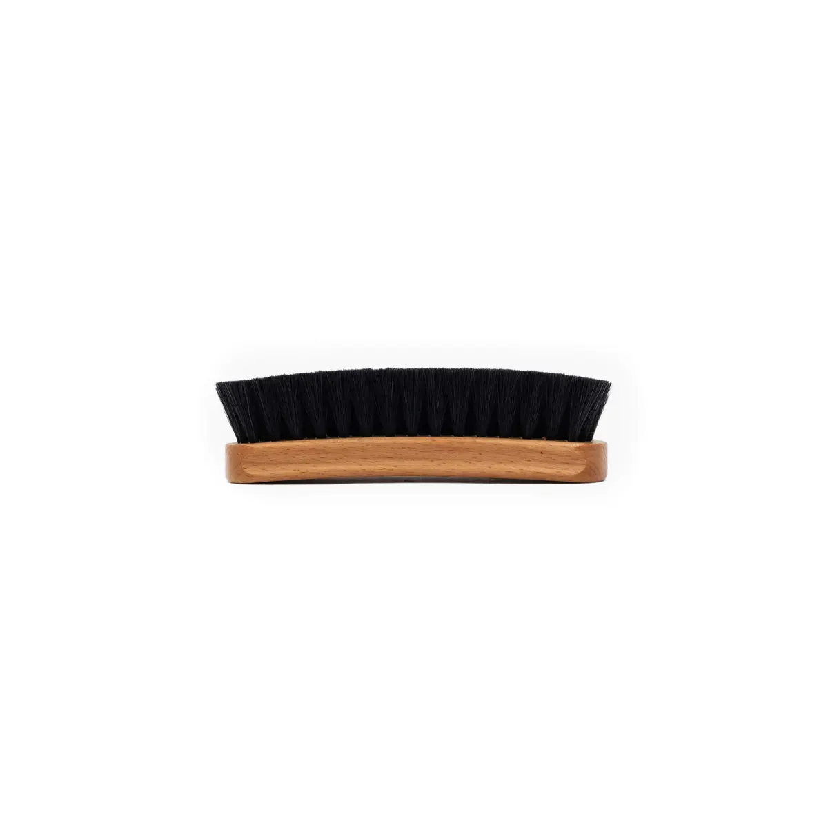 Cobbler's Choice Horsehair Shoe Brush - Premium Shoe Shine & Polish Brush for Leather, Tan (1-Pack) - view 2