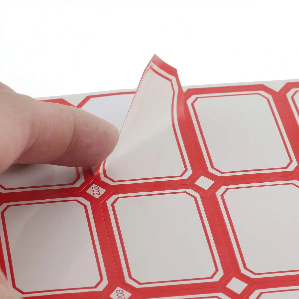 PZRT Label Stickers 288pcs | Multi-Purpose Office & School Labels, 3.9x2.5cm - view 4