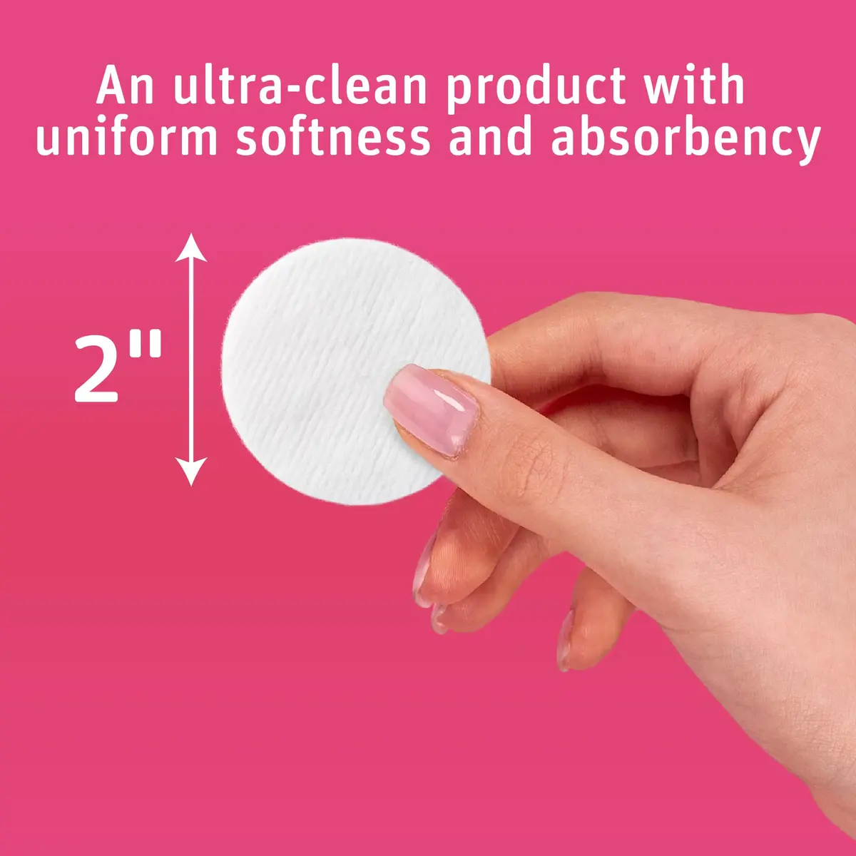 Simply Soft Cotton Rounds 300 Count | 4-Layer, Absorbent, Lint-Free for Makeup & Skincare - view 3