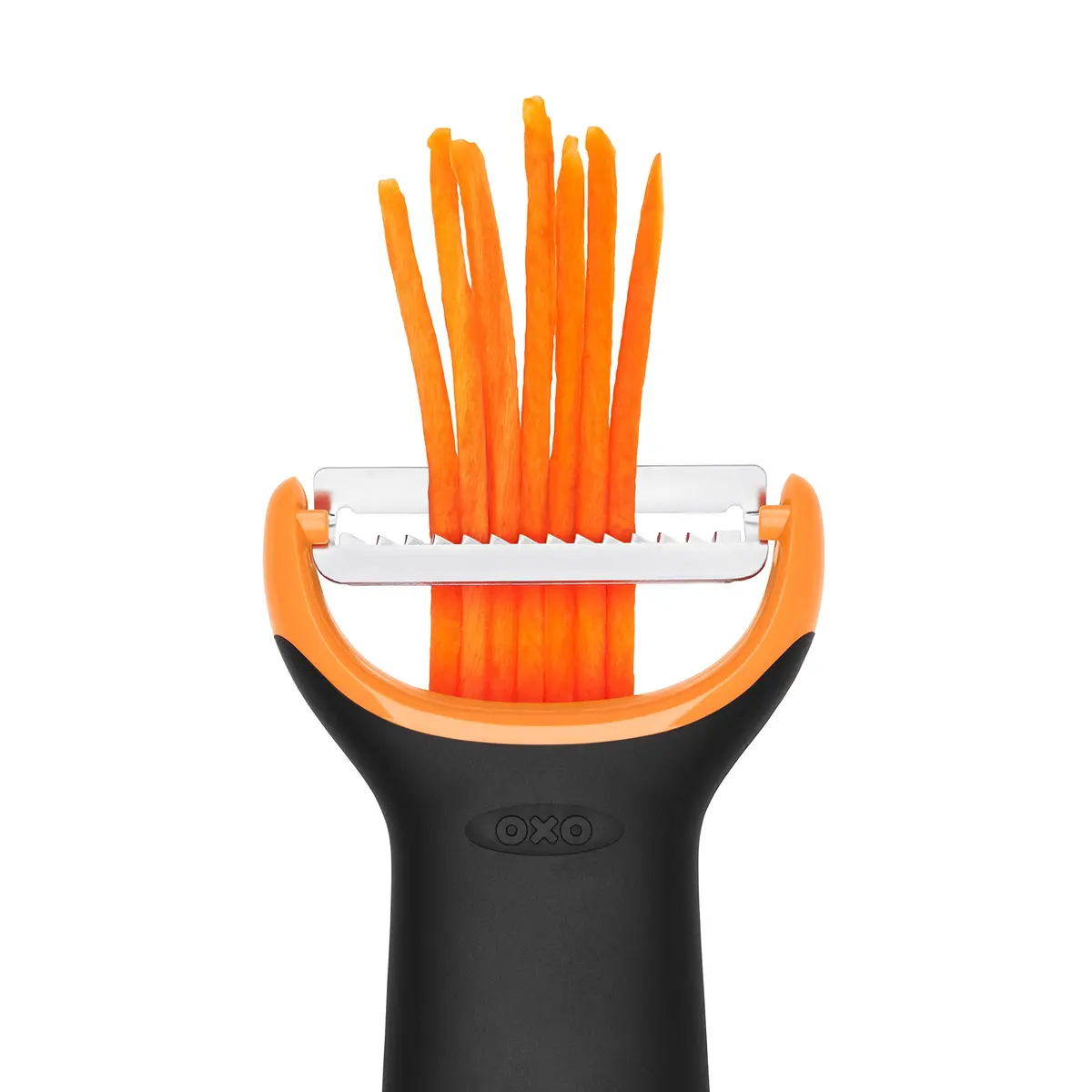 OXO Good Grips Julienne Prep Peeler | Creates Precise Vegetable Strips for Healthy Dishes - view 6