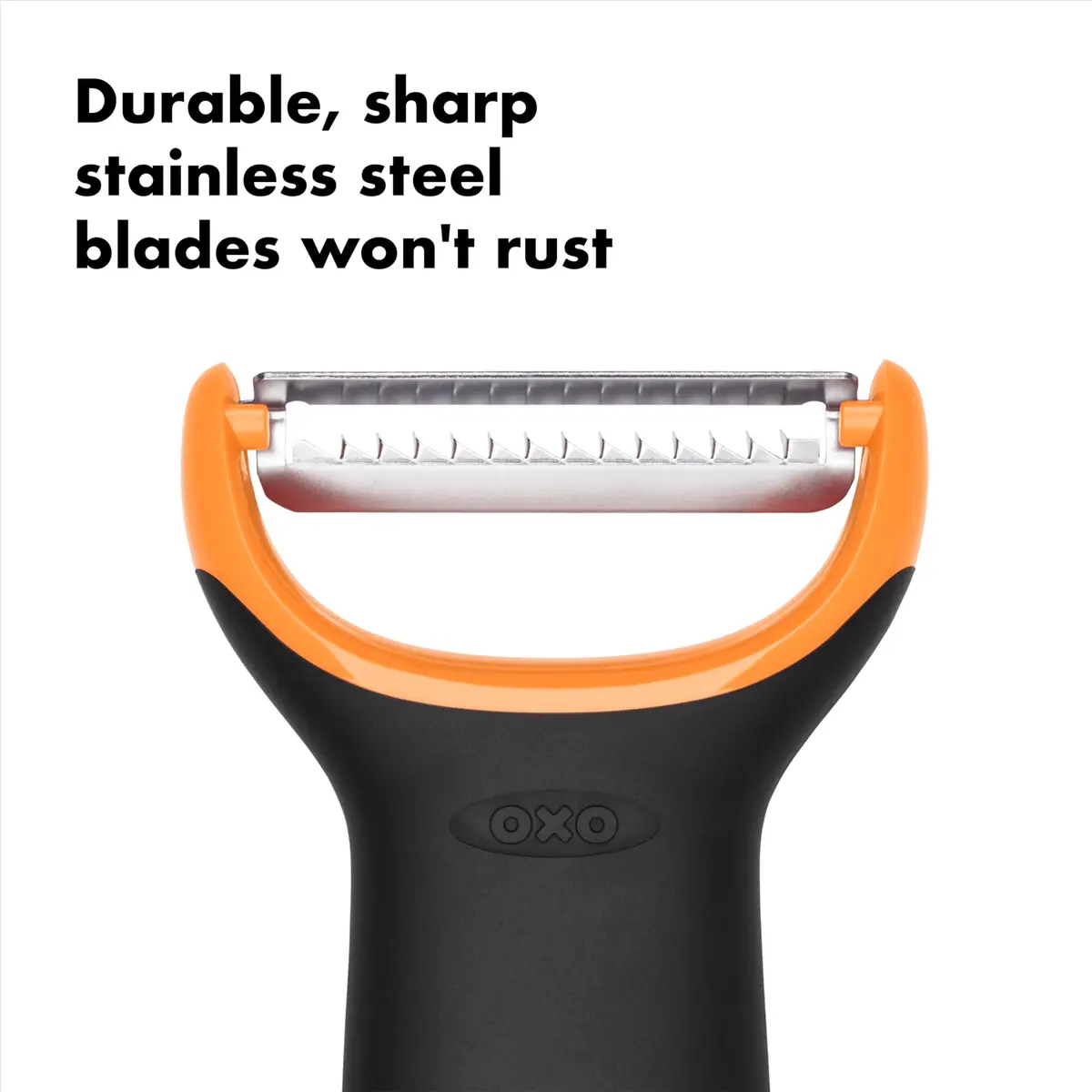 OXO Good Grips Julienne Prep Peeler | Creates Precise Vegetable Strips for Healthy Dishes - view 2