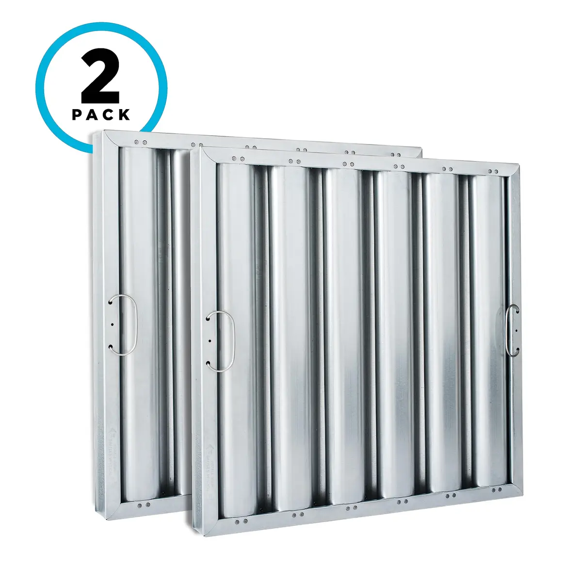 Kleen-Gard Aluminum Commercial Kitchen Hood Filter, 19.5H x 19.5W | 94% Grease Removal Efficiency - view 8