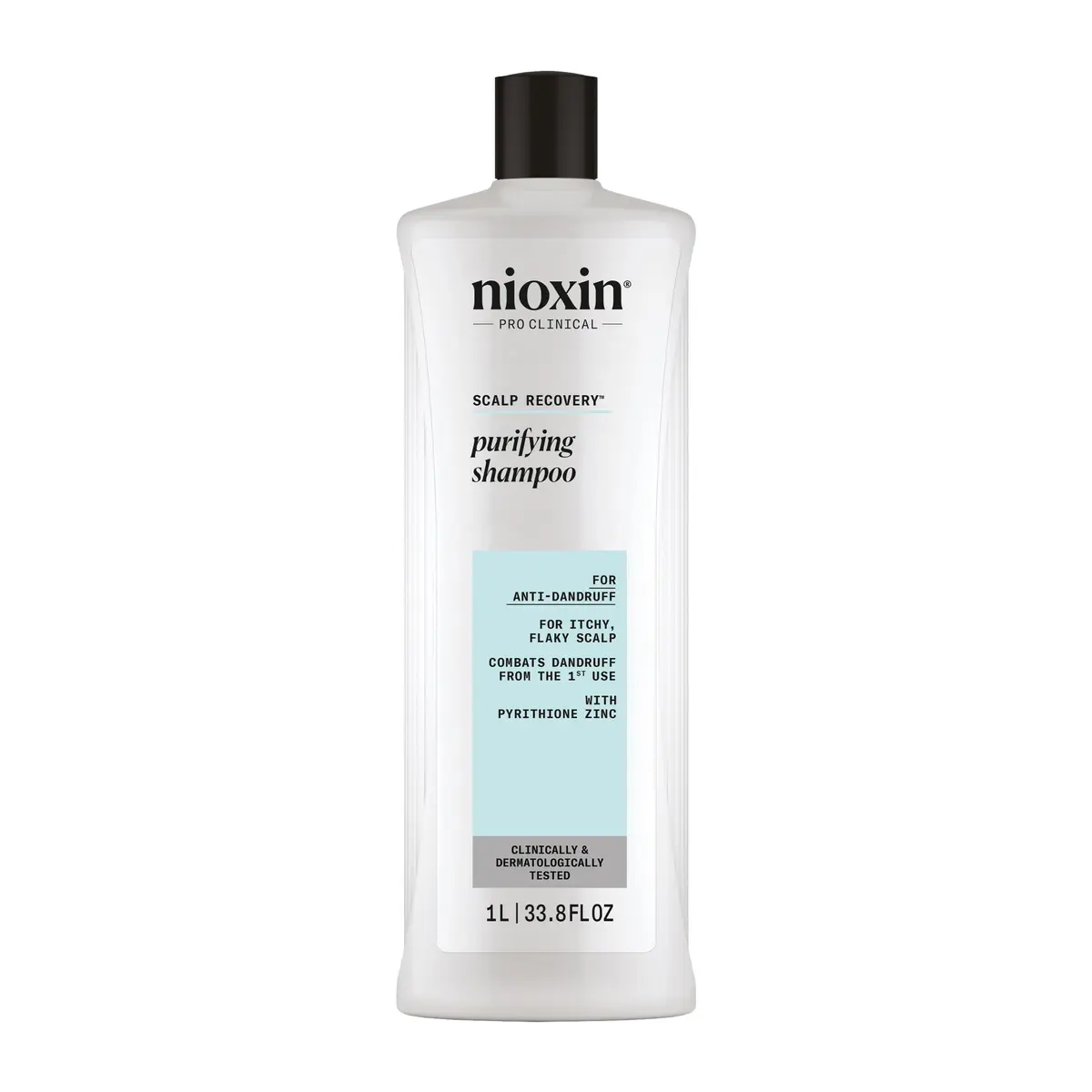 NIOXIN Scalp Recovery Purifying Shampoo 33.8 Fl Oz | For Itchy, Flaky Scalp Relief - main product image