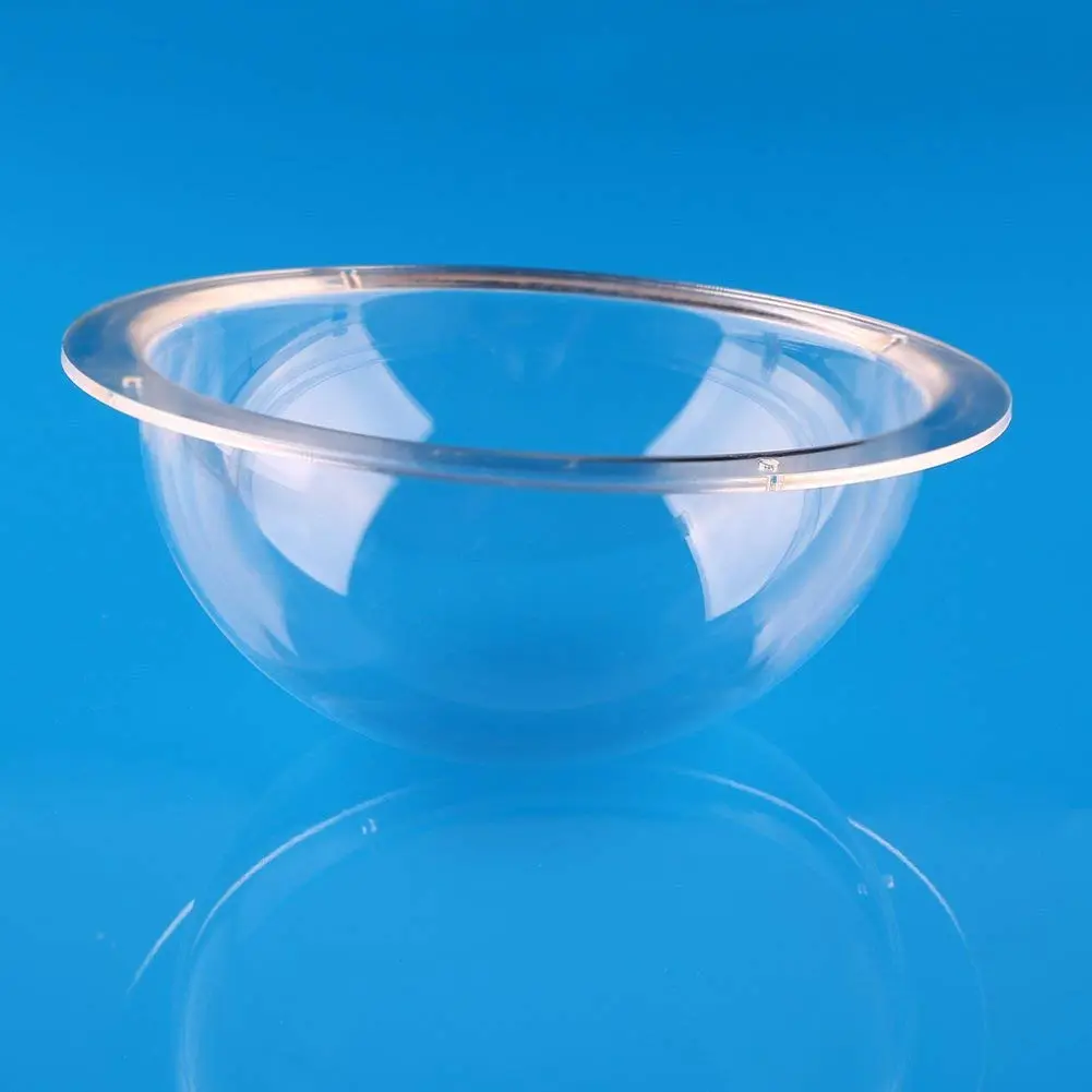 F-ber Transparent Acrylic Dome Camera Cover 100mm (3.94 Inch) | CCTV Replacement Housing with 4 Mounting Holes - view 2