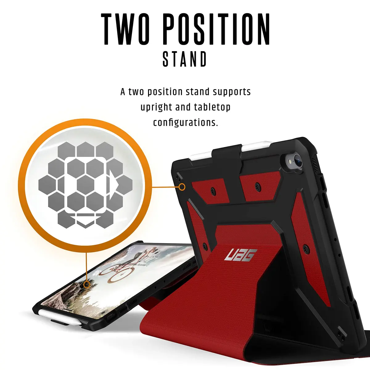 URBAN ARMOR GEAR iPad Pro 11-inch Case Metropolis | Feather-Light Rugged Military Drop Tested with Apple Pencil Holder - view 5