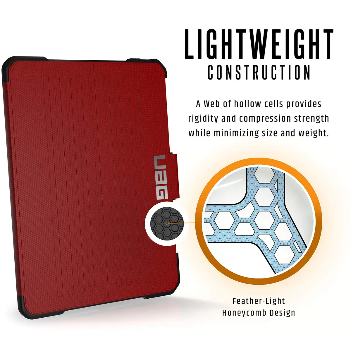 URBAN ARMOR GEAR iPad Pro 11-inch Case Metropolis | Feather-Light Rugged Military Drop Tested with Apple Pencil Holder - view 6
