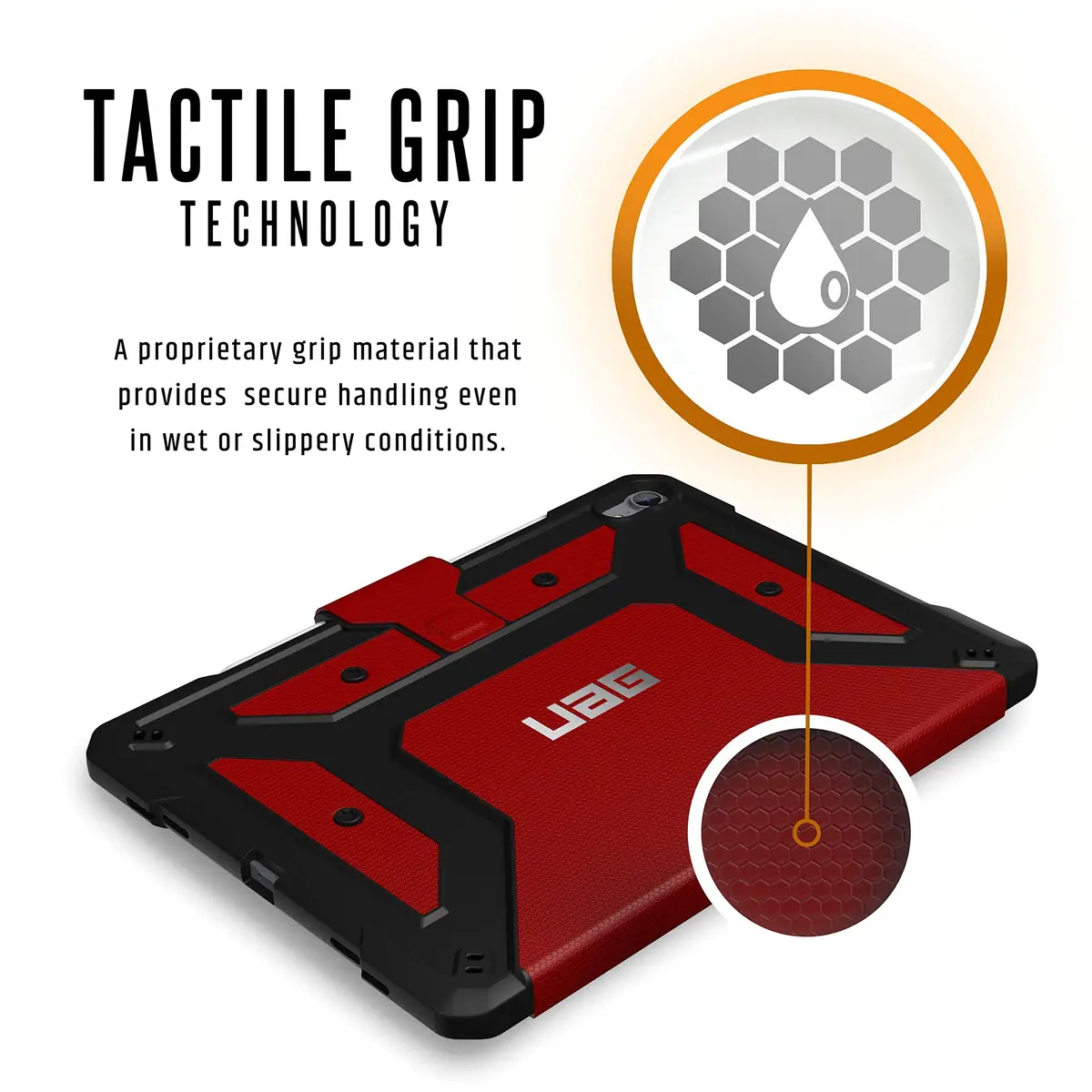 URBAN ARMOR GEAR iPad Pro 11-inch Case Metropolis | Feather-Light Rugged Military Drop Tested with Apple Pencil Holder - view 4