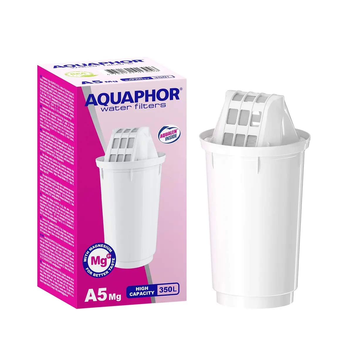AQUAPHOR Smile Water Filter Jug - 2.9L | Magnesium Enriched, Space-Saving, Fits Fridge Door - view 7