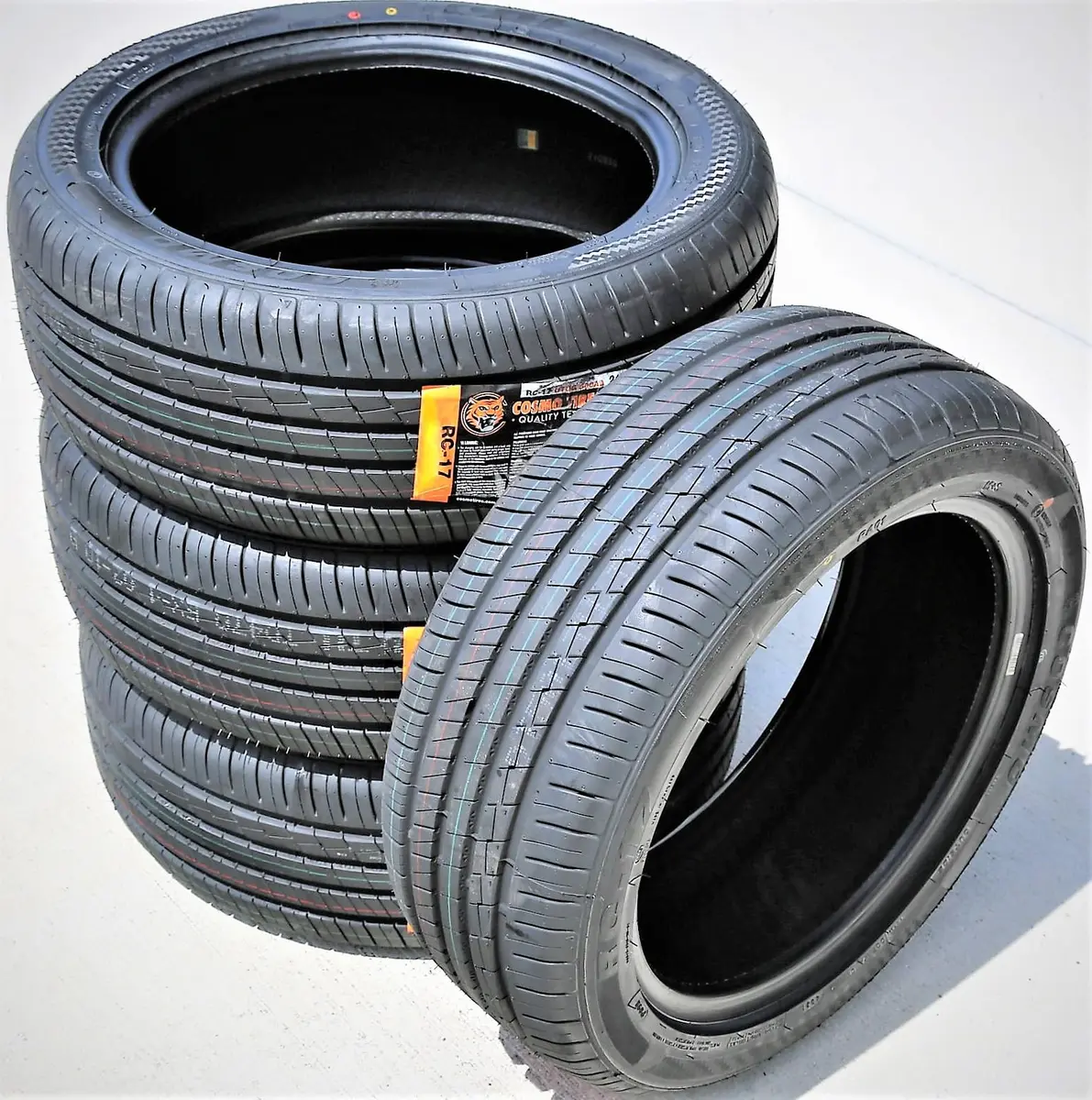 Cosmo RC-17 185/65R15 88H SL All Season Tire | 45,000 Miles Warranty, Radial Construction - view 4