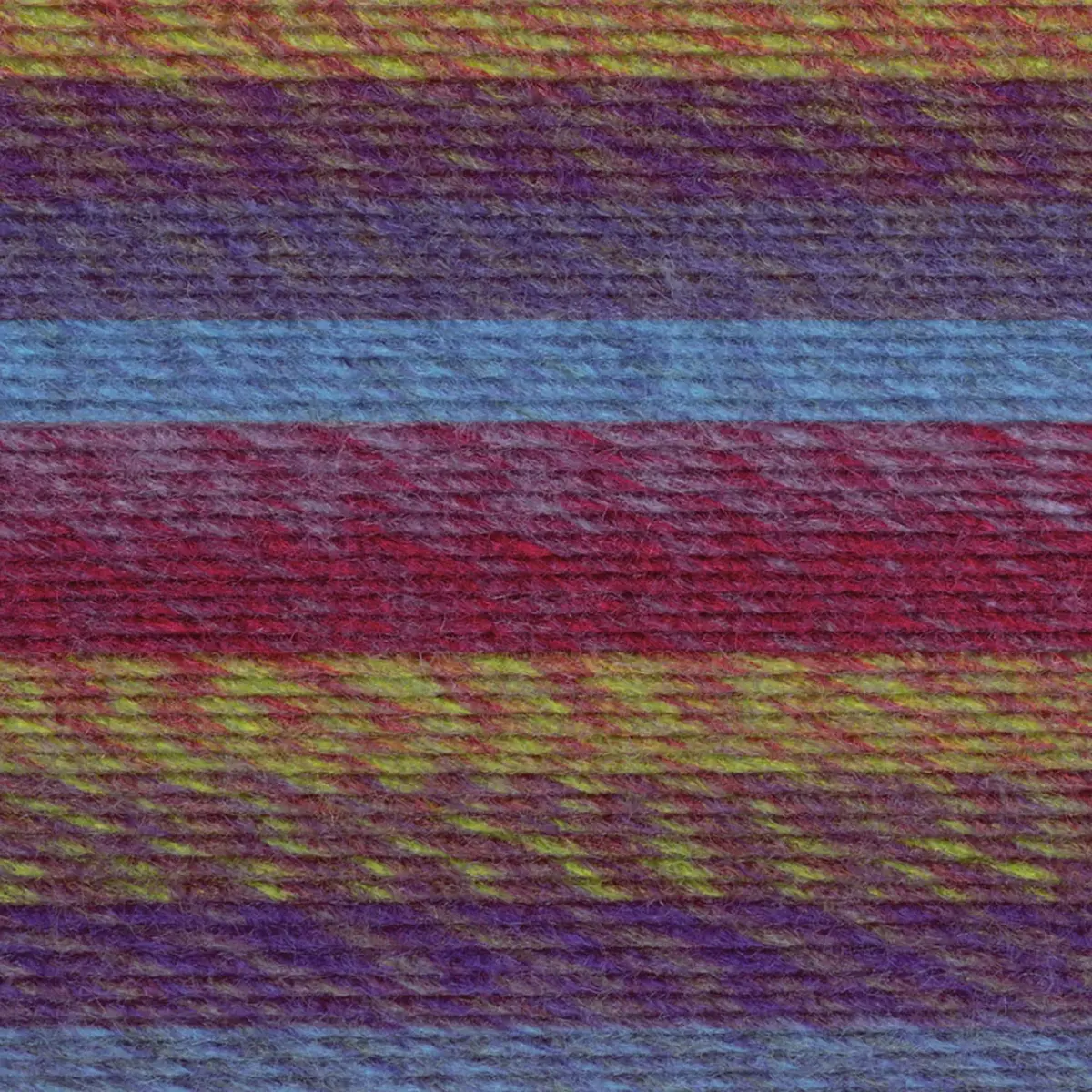 Lion Brand Yarn Ferris Wheel Crochet Yarn Vintage Carousel Multi 85g | Self-Striping Ombre Acrylic - view 2