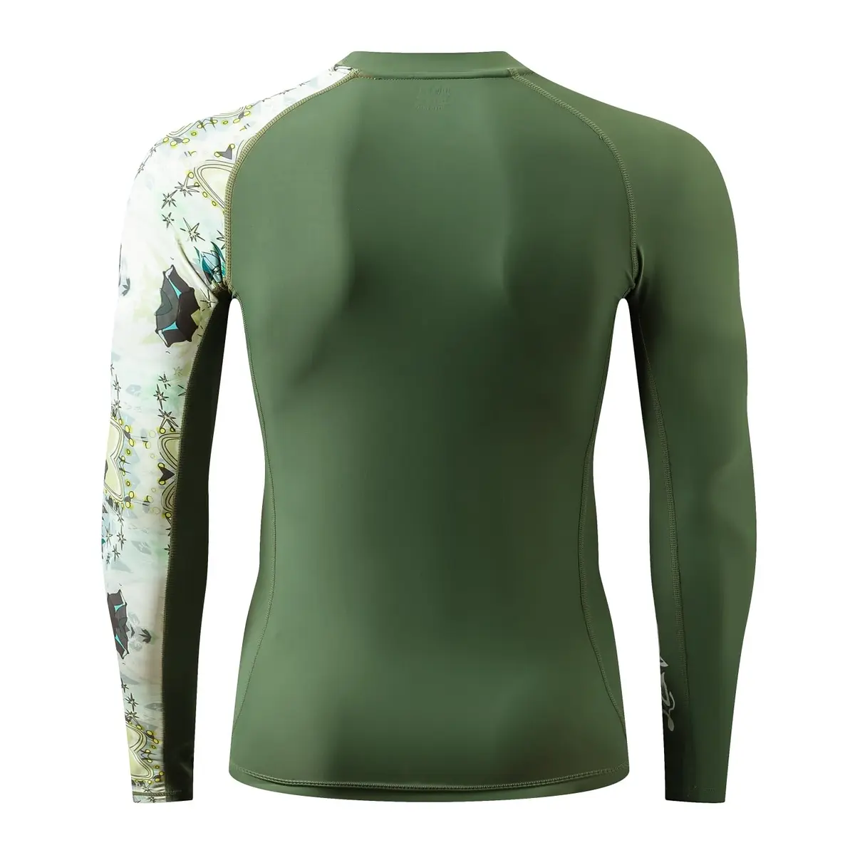 HUGE SPORTS Men's Long Sleeve Rash Guard UPF 50+ Sun Protection Swim Shirt | UV & Moisture Wicking, 80% Polyester 20% Elastane, Medium - view 6