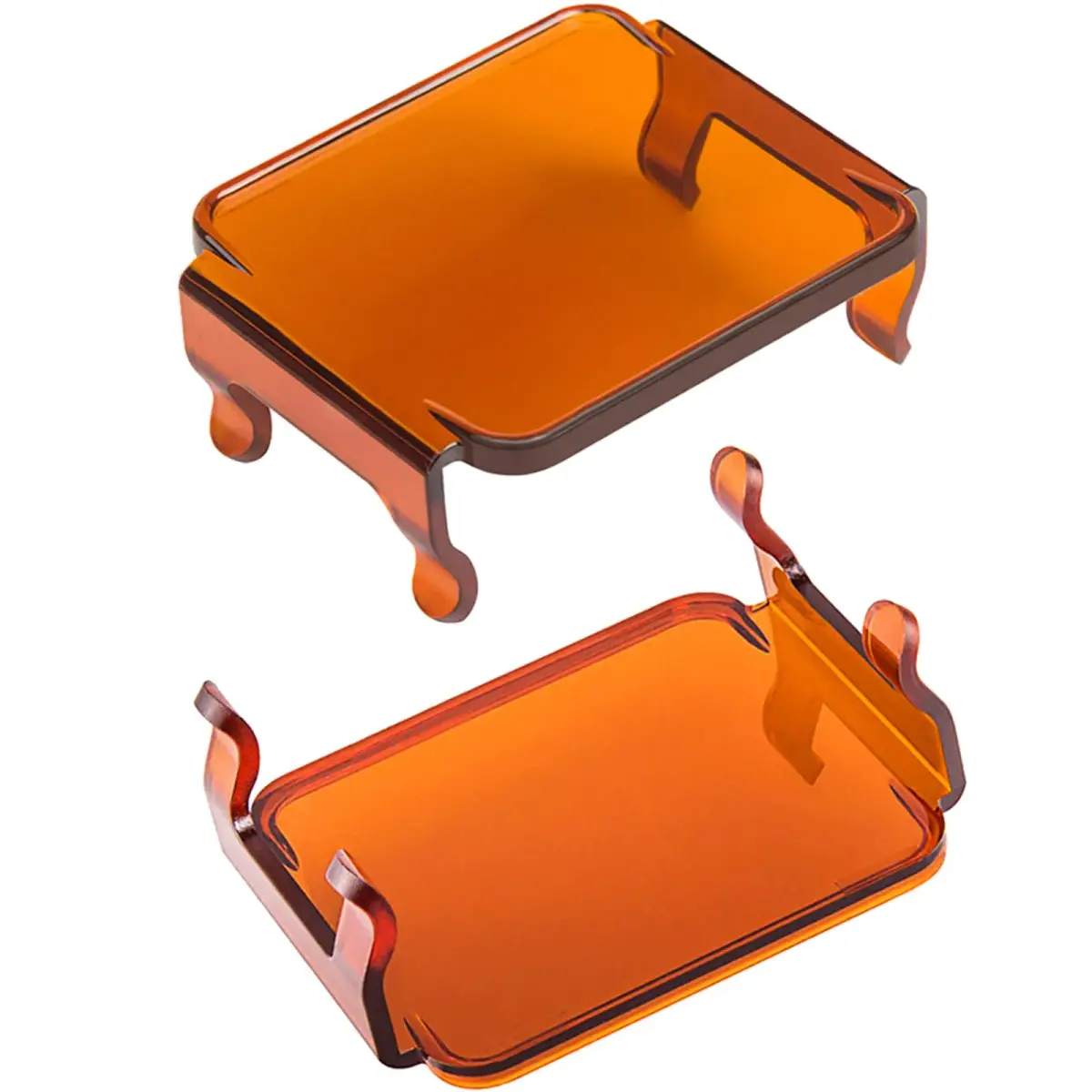 SWATOW INDUSTRIES 3 Inch Amber LED Pod Light Covers (2-Pack) | Street Legal Protection - view 9
