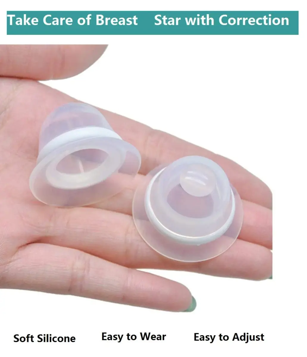 Finever Clear Nipple Corrector Set | 2 Count, Medical Silicone - view 5
