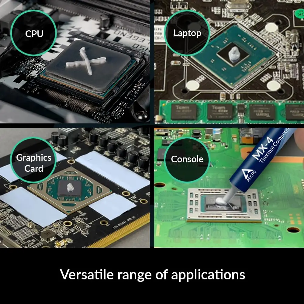 ARCTIC MX-4 Thermal Paste 4g | High Thermal Conductivity for CPU, GPU, PS4, Xbox - view 6